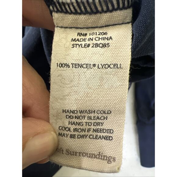 Soft Surroundings Top Women XL Viscose sleeve Roll tap layered 2BQ85 - Picture 10 of 11